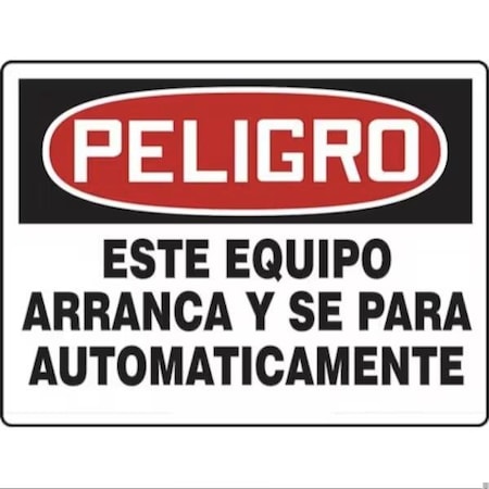 Accuform OSHA DANGER SAFETY SIGNTHIS SHMEQM088XL SHMEQM088XL